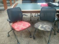 New chairs in the library